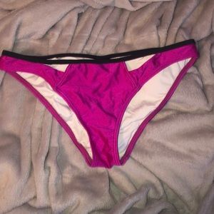 Mink pink Magenta bikini with cutouts